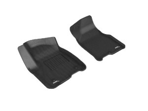 Chevrolet Tahoe Floor Mats - Front - 3D MAXpider - Kagu Series - Black - 2022+